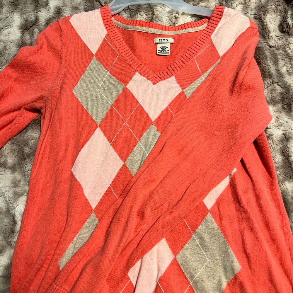 Argyle sweater